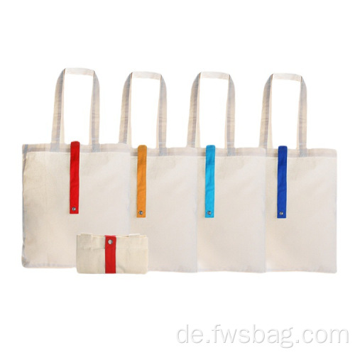 Fabrikpreis günstige Werbung Custom Large Foldable Canvas Bag Tote Shop Storage Bags OEM ECO -Friendly -Einkaufstasche